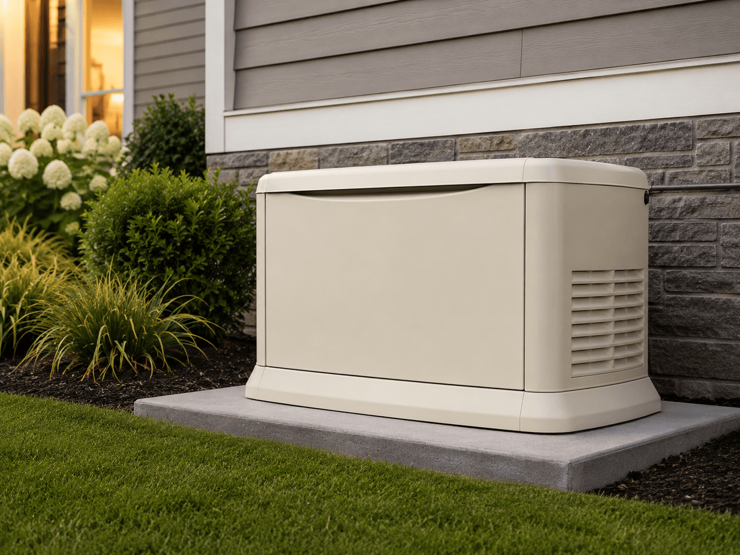 Generac · equipos liquid cooled y comerciales